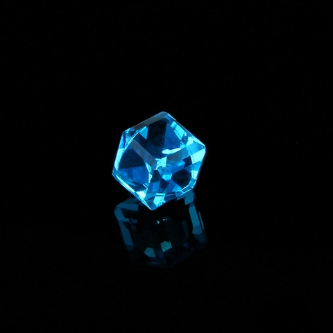 Magnetic Cube Crystal Earrings Non Pierced Geometric Zircon Studs For Men Women Sparkly Accessory