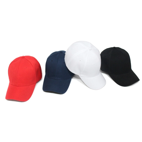 Classic Plain Baseball Cap Cotton Twill Adjustable Solid Color Outdoor Sun Protection Sport Hat Unisex Casual