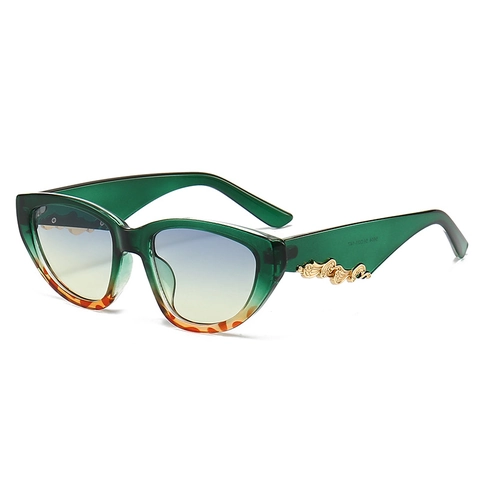 Occhiali Da Sole Cat Eye Da Donna Montura PC Con Decorazione In Metallo Dorato Protezione UV400 Occhiali Vintage