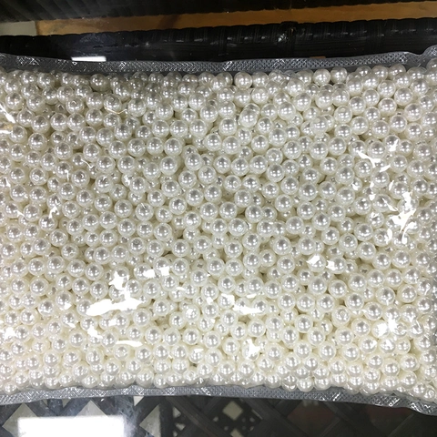 Perles d'Imitation ABS Perles Vrac Rondes Artisanales Pour Fabrication de Bijoux DIY Accessoires Vêtements Fournitures de Perles
