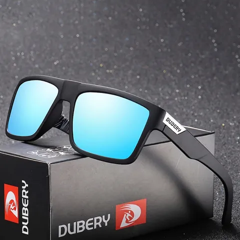 Occhiali Da Sole Sportivi Polarizzati Montatura Quadrata Protezione UV400 Outdoor Ciclismo Guida Pesca Per Uomini Donne
