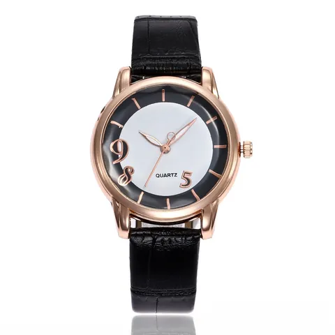 Damen Quarz Uhr Legierung Gehäuse Krokodil Muster PU Leder Armband Rund Analog Armbanduhr Elegant Einfach Damen Accessoire