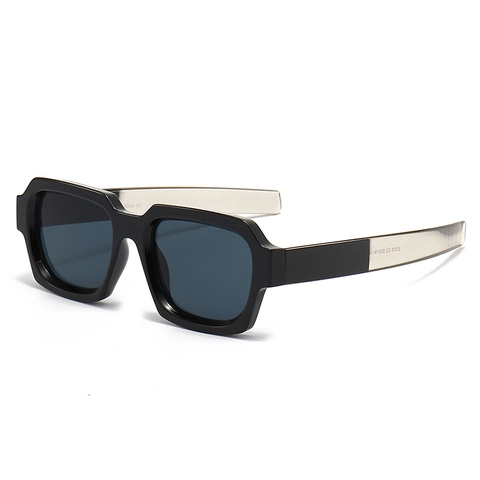 Occhiali Da Sole Quadrati Retrò Montura PC Spessa Protezione UV400 Moda Street Style Per Donne