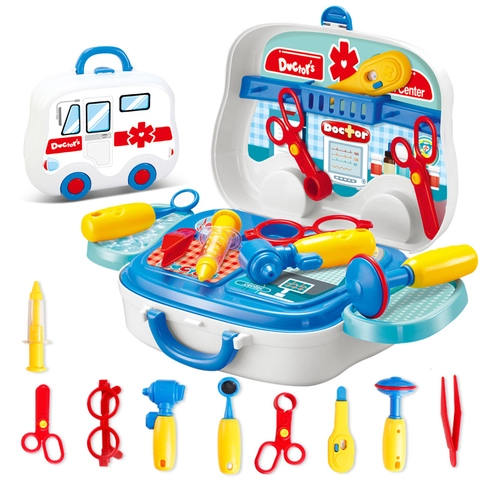 Valigetta Medica Da Dottore Per Bambini Gioco Di Ruolo Simulazione Giocattolo Educativo In Plastica Per Piccoli