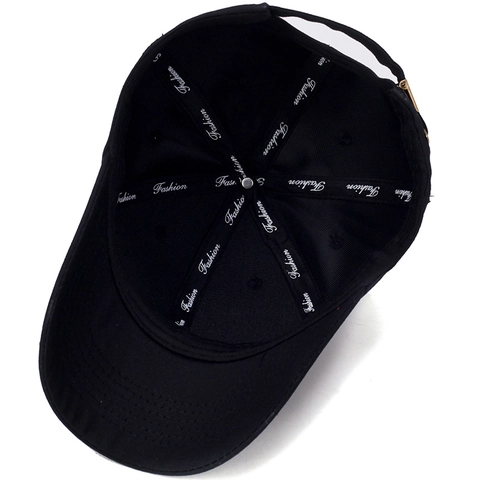 Classic Solid Color Cotton Baseball Cap For Men Women Adjustable Metal Buckle Sun Protection Outdoor Sport Casual Hat