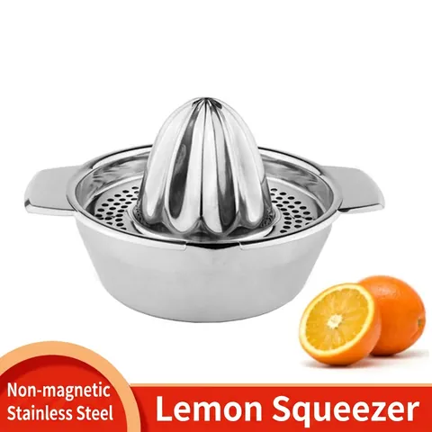 Exprimidor De Limón Manual De Acero Inoxidable Extractor De Jugo De Naranja Portátil De Cocina