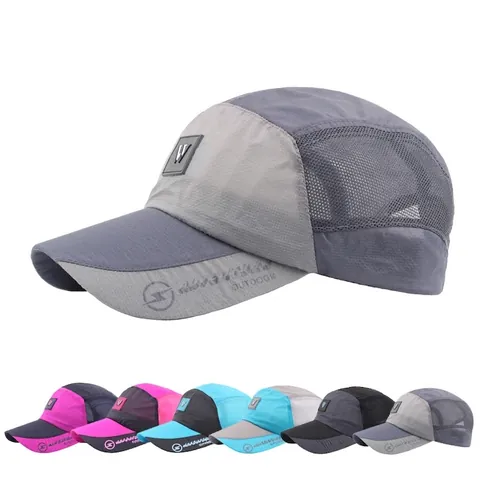 Berretto Da Baseball All Aperto Unisex Poliestere Asciugatura Rapida Mesh Traspirante Protezione UV Cappello Sole