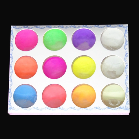 Luminous Powder Glow In The Dark Fluorescent Glitter For Nail Art DIY Craft Slime Epoxy Resin Decoration Multi Color