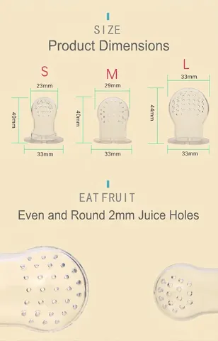 Baby Fruit Feeder Silicone Fresh Food Nibbler BPA Free Infant Vegetable Feeding Tool Star Handle Toddler Teether
