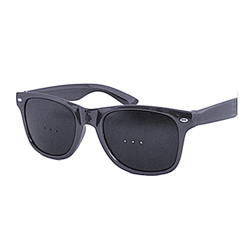 Pinhole Glasses For Vision Training And Eye Fatigue Relief Corrective Stenopeic Eyewear Plastic Square Frame Unisex