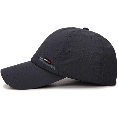 Berretto Da Baseball In Maglia Traspirante Poliestere Asciugatura Rapida Cappello Sole Regolabile Per Sport All Aperto Pesca