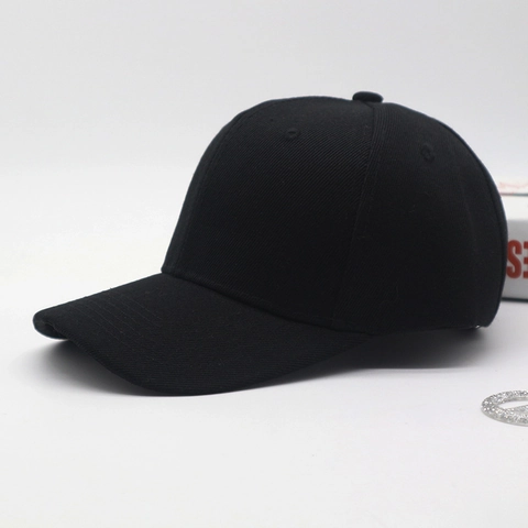 Unisex Acrylic Solid Color Baseball Cap Adjustable Minimalist Casual Sun Protection Outdoor Sports Curved Brim Hat