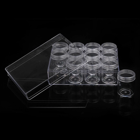 Clear Acrylic Jewelry Storage Box Multi Compartment Transparent Organizer Case For Beads DIY Parts Bracelet Display