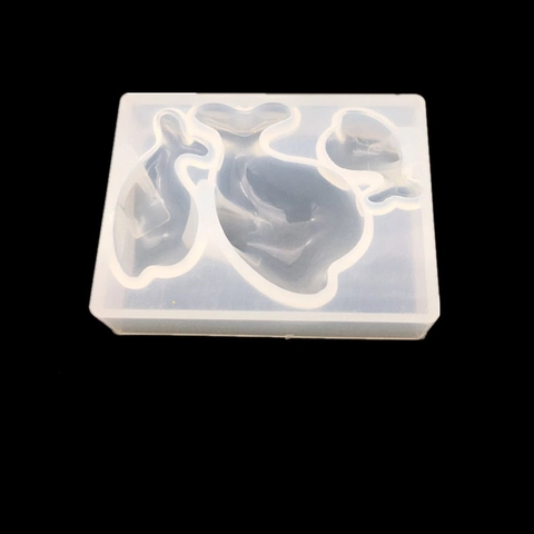 Dolphin Silicone Mold Marine Ocean Theme Epoxy Resin Casting For DIY Jewelry Making Handmade Ornament Craft Glossy Surface