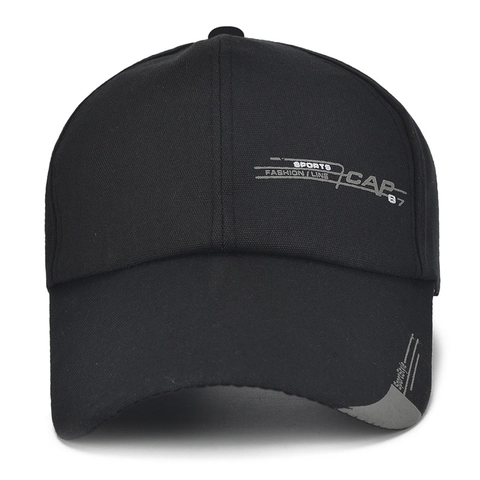 Cappello Da Baseball Sportivo Tela Cotone Regolabile Protezione Solare Con Stampa Di Lettere Per Uomo Donna Casual