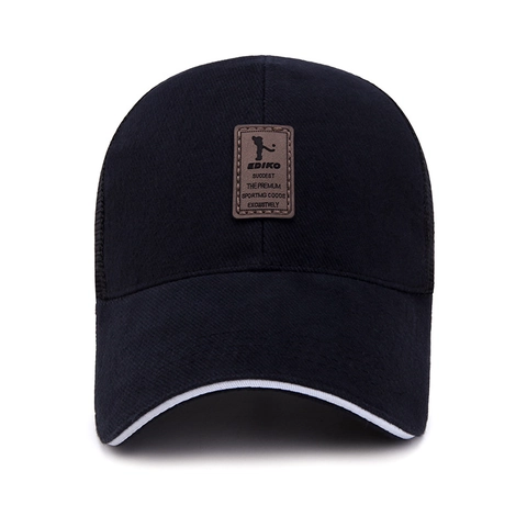 Cappello Da Baseball In Rete Traspirante Cappello Trucker In Cotone Con Snapback Regolabile E Patch In Pelle Protezione Solare Per Uomo Donna