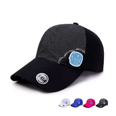 Schnelltrocknende Baseballkappe Polyester Mesh Atmungsaktiv Sonnenschutz Outdoor Sporthut Verstellbar Unisex