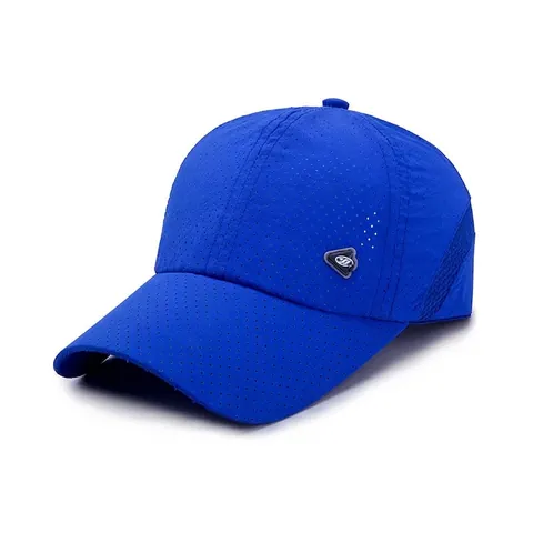 Cappello Da Baseball Unisex Asciugatura Rapida Perforato Traspirante Rete Berretto Sport All'aperto Regolabile Parasole Estate