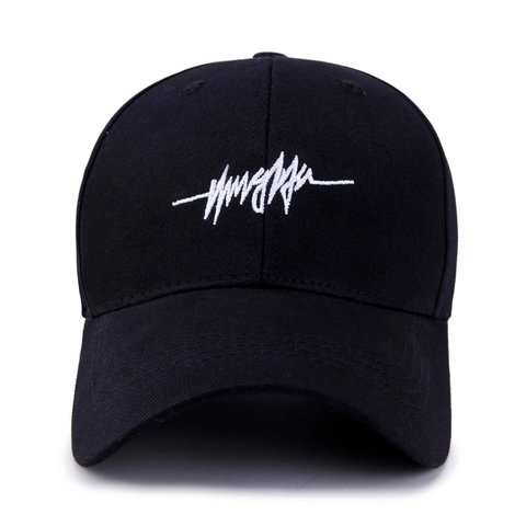 Cappellino Da Baseball In Cotone Fibbia Regolabile Ricamo Lettera Streetwear Cappello Da Sole Casual Per Uomo Donna