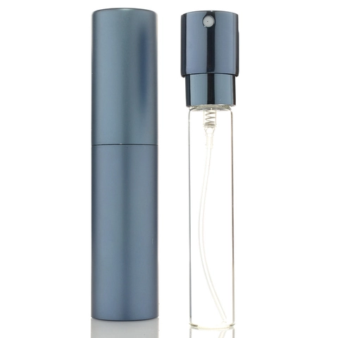 Atomizzatore Di Profumo Portatile Bottiglia Spray Ricaricabile Scocca In Alluminio Interno In Vetro Design Rotante Viaggio