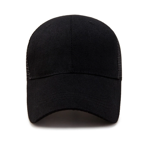 Trucker Hat Mesh Baseball Cap Atmungsaktiv Sonnenschutz Verstellbar Snapback Einfarbig Outdoor Sport Unisex Baumwolle Polyester