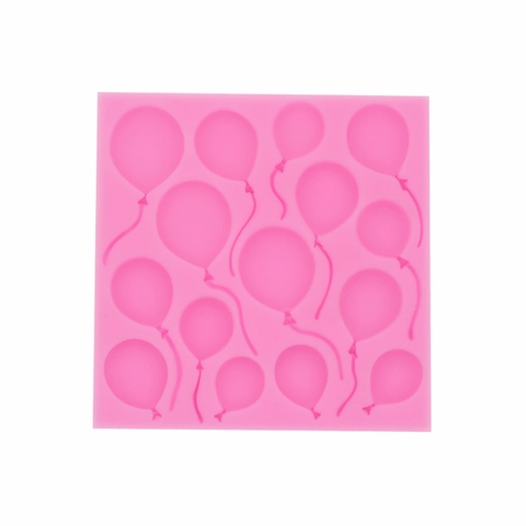 Silicone Balloon Mold For Fondant Cake Decoration Chocolate Clay Baking Tool DIY Craft