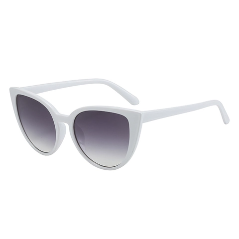 Occhiali Da Sole Vintage Cat Eye Montatura PC Protezione UV400 Moda Retrò Lenti Sfumate Occhiali Da Sole Donna Eleganti