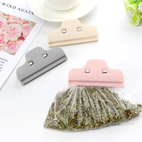 Plastic Food Bag Sealing Clips Cloud Carrot Shape Reusable Moisture Proof Snack Freshness Storage Kitchen Organizer