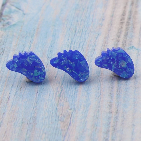 Resin Footprint Beads Acrylic Glitter Foot Shape Loose Beads For DIY Jewelry Making Bracelet Necklace Craft Supplies Cute Kawaii Accessories