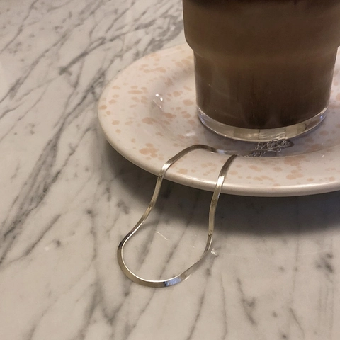 S925 Sterling Silber Fußkettchen Flache Klinge Schlangenknochen Kette Minimalistisch Einfach Koreanisch Vielseitiger Schmuck