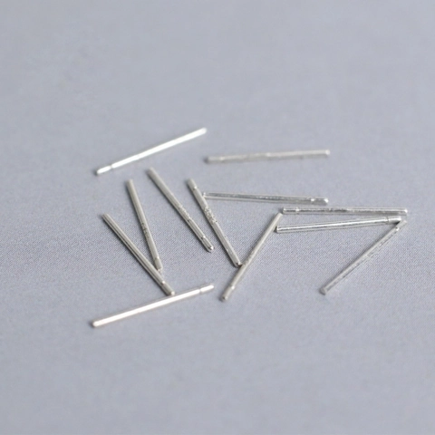 925 Sterling Silver Earring Studs Tiny Round Dot Minimalist Ear Sticks For Daily Care Anti Allergic Piercing Jewelry