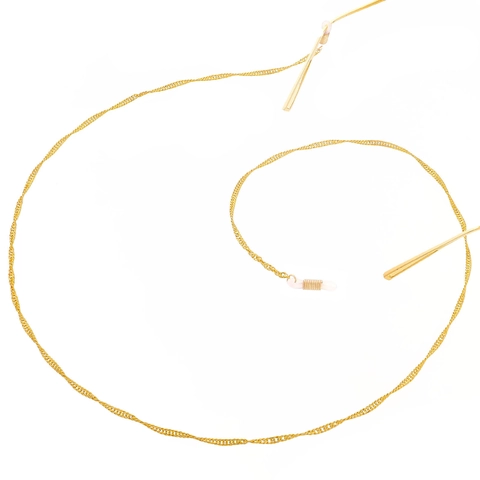Stainless Steel Glasses Chain Vacuum Plated Non Fading Anti Slip Eyeglass Lanyard Necklace Holder For Women Men