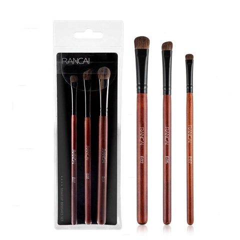Professionelle Lidschatten Verblend Und Detailpinsel Ponyhaar Holzgriff Aluminiumzwinge Tragbare Make-Up-Tools