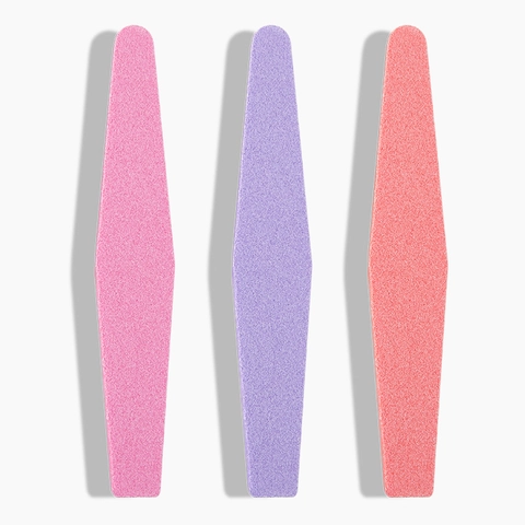 Double Sided Sponge Nail File Rhombus Buffer For Manicure Polishing And Shaping Professional Tools