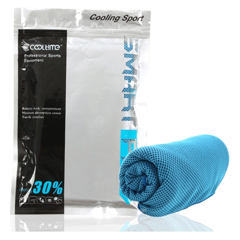 Asciugamano Refrigerante Asciugatura Rapida Traspirante Maglia Poliestere Per Sport Fitness Palestra Corsa Aperto