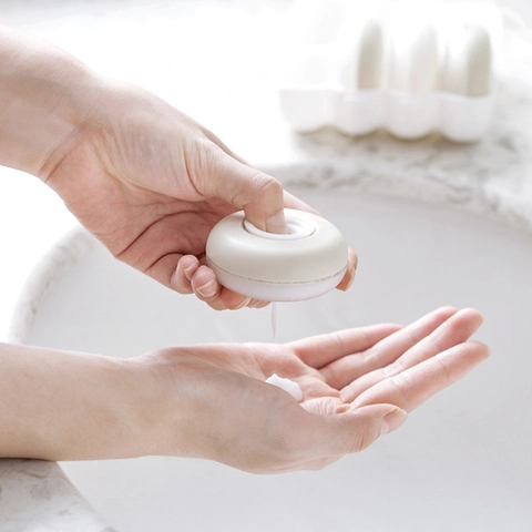 Flaconi Dispenser Per Lozione Da Viaggio Portatili In Plastica PP Antiperdita Contenitore Per Shampoo