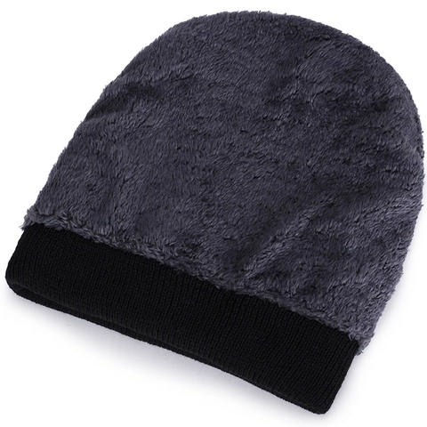 Bonnet En Tricot D'Hiver À Rayures Coton Polyester Doublure En Fausse Fourrure Chaud Coupe Vent Bonnet De Ski Sport Adultes
