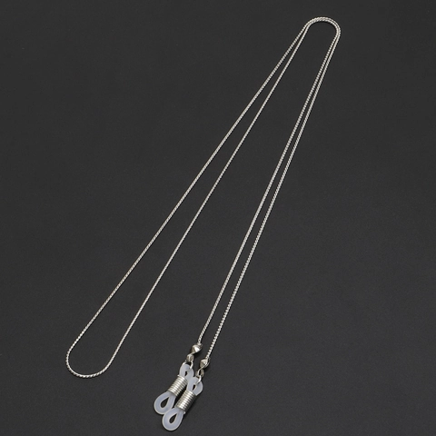 Catena Per Occhiali Antiscivolo In Rame Metallo Cordino Per Occhiali Maglia Fine Per Occhiali Da Lettura Moda Minimalista