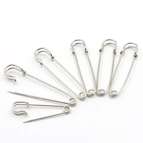 Imperdibles De Metal Vintage Alfileres Grandes Para Bufanda Accesorios De Joyería DIY Alfileres De Manta
