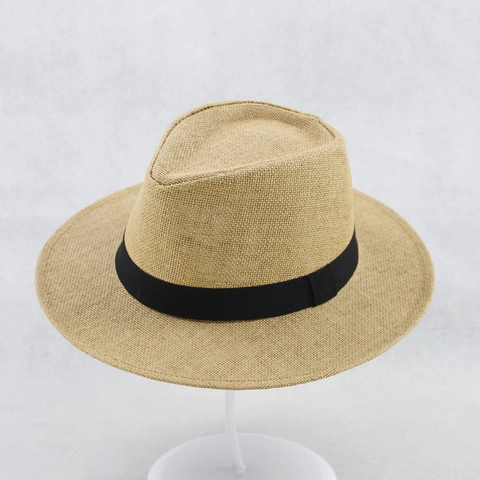 Cappello Fedora Di Paglia A Tesa Larga Carta Traspirante Protezione Solare Vacanze Al Mare Stile Jazz Per Uomini Donne