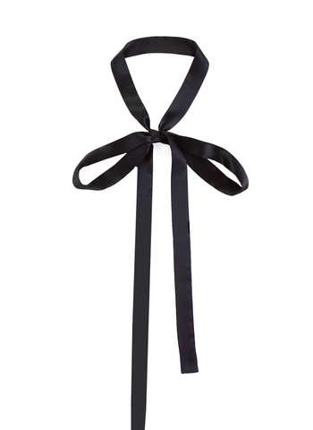 Sciarpa Sottile Tinta Unita Raso Opaco Nastro Sciarpa Lunga Cravatta Sottile Fascia Capelli Per Accessori Borsa Donna Fatto Mano