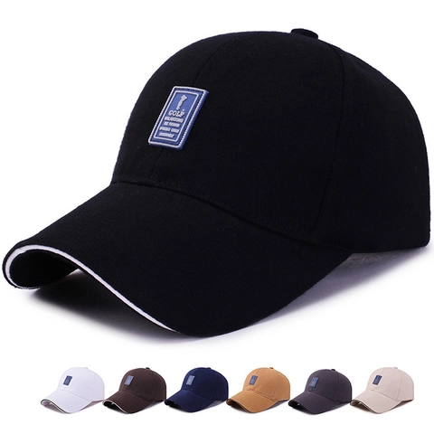 Baseball Cap Cotton Golf Patch Adjustable Outdoor Casual Sun Protection Sun Hat Unisex Peaked Cap