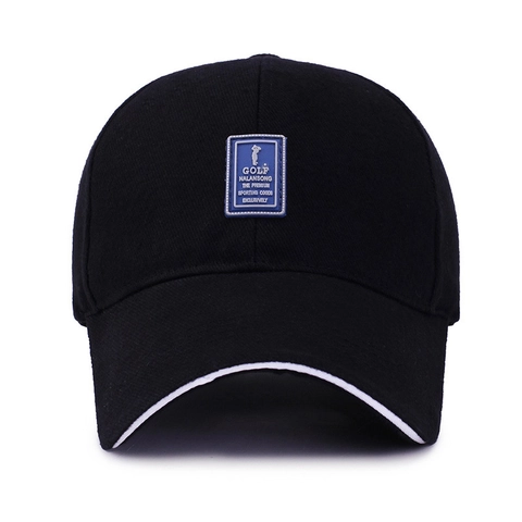 Baseball Cap Cotton Golf Patch Adjustable Outdoor Casual Sun Protection Sun Hat Unisex Peaked Cap