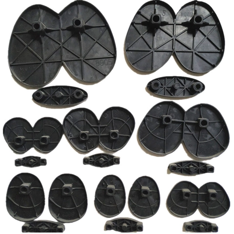 Christmas Doll Feet Base Plate Plastic Support Accessories For Craft Decoration Component Telescopic Leg Part