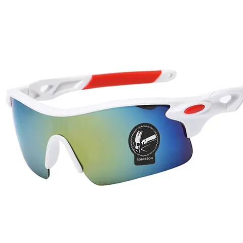 Gafas De Sol Deportivas Protección UV Montura PC Revestimiento Espejo Colorido Ciclismo Para Hombre Mujer
