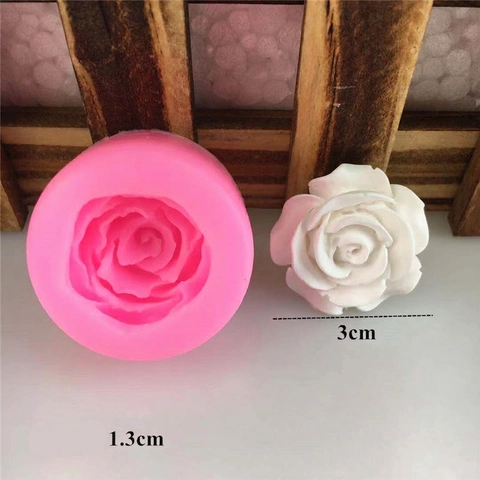 Stampo In Silicone A Forma Di Rosa Per Decorazione Torte Fondente Cioccolato Candela Sapone Fai Da Te Artigianato