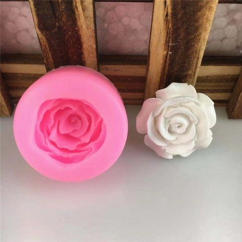 Stampo In Silicone A Forma Di Rosa Per Decorazione Torte Fondente Cioccolato Candela Sapone Fai Da Te Artigianato
