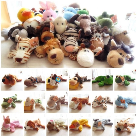 Creative Animal Shape Plush Pencil Case Cute Cartoon Soft Stationery Pouch Student School Pen Storage Makeup Bag For Kids