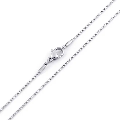 Collar De Cadena De Serpiente Minimalista De Acero De Titanio Joyas De Moda Versátiles Multicolor Con Cierre De Langosta