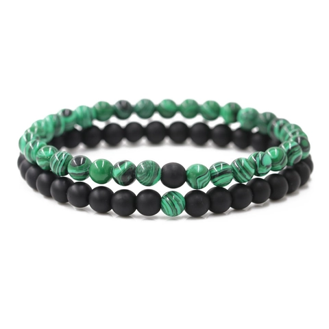 Bracelet En Perles De Pierre Naturelle Énergie Guérison Couple Distance Minimalisme Agate Pierre De Lave Oeil De Tigre